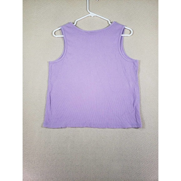 Pro Spirit Tank‎ Top Shirt Womens XL Purple Pullover Sleeveless Cotton Blend EUC - Picture 8 of 12